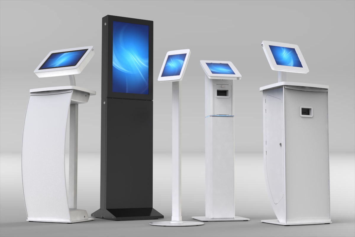 Mount Type Freestanding Kiosk Enclosure Tablet